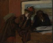 Edgar Degas Causerie France oil painting artist
